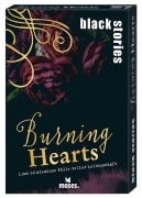 Cover-Bild zum Titel 'black stories Burning Hearts' von 'Nicola Berger, Kaddy Arendt'
