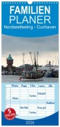 Familienplaner 2026 - Nordseefeeling - Cuxhaven mit 5 Spalten (Wandkalender, 21 x 45 cm) CALVENDO - Ulrike Adam