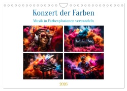 Cover-Bild zum Titel 'Konzert der Farben (Wandkalender 2026 DIN A4 quer), CALVENDO Monatskalender' von 'Steffen Gierok-Latniak'
