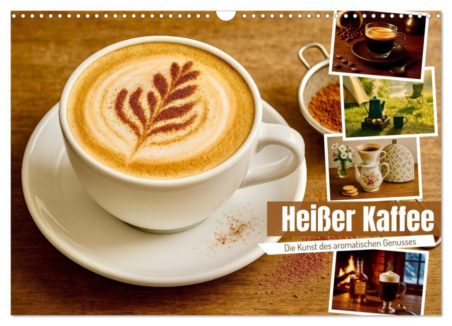 Heißer Kaffee (Wandkalender 2026 DIN A3 quer), CALVENDO Monatskalender - Steffani Lehmann