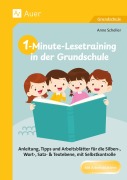 Cover-Bild zum Titel '1-Minute-Lesetraining in der Grundschule' von 'Anne Scheller'
