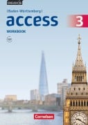 Cover-Bild zum Titel 'English G Access Band 3: 7. Schuljahr - Baden-Württemberg - Workbook mit Audios online' von 'Jennifer Seidl, Eleanor Toal'