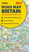 Cover-Bild zum Titel '2026 Collins Road Map of Britain' von ''