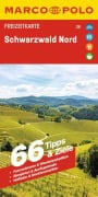 Cover-Bild zum Titel 'MARCO POLO Freizeitkarte 38 Schwarzwald Nord 1:100.000' von ''