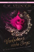 Cover-Bild zum Titel 'Verdorbene reiche Jungs (Die reichen Jungs der Burberry-Akademie, #1)' von 'C. M. Stunich'
