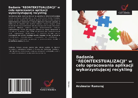 Badanie "REONTEKSTUALIZACJI" w celu opracowania aplikacji wykorzystuj¿cej recykling - Arulmalar Ramaraj