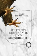 Cover-Bild zum Titel 'Militante Demokratie und Grundrechte' von 'Loewenstein Karl'