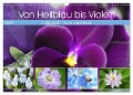 Von Hellblau bis Violett Blütenpracht (Wandkalender 2024 DIN A3 quer), CALVENDO Monatskalender - Gisela Kruse