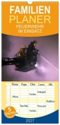 Cover-Bild zum Titel 'Familienplaner 2027 - FEUERWEHR IM EINSATZ mit 5 Spalten (Wandkalender, 21 x 45 cm) CALVENDO' von 'Marcus Heinz'