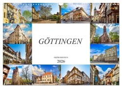 Cover-Bild zum Titel 'Göttingen Impressionen (Wandkalender 2026 DIN A3 quer), CALVENDO Monatskalender' von 'Dirk Meutzner'