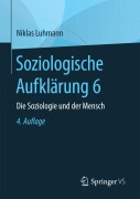 Cover-Bild zum Titel 'Soziologische Aufklärung 6' von 'Niklas Luhmann'