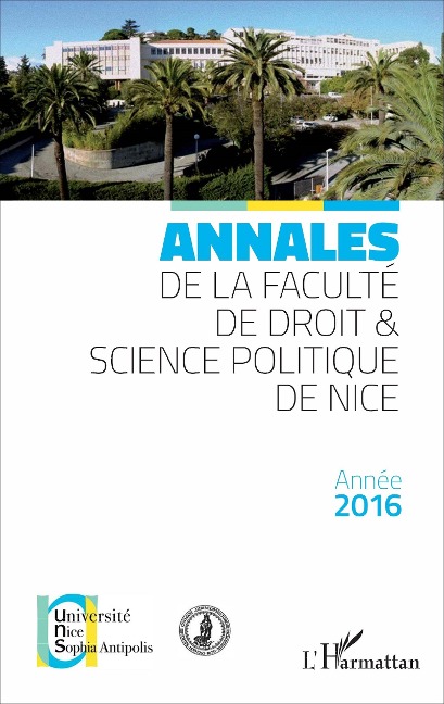 Annales de la faculté de Droit et Science politique de Nice - Strickler