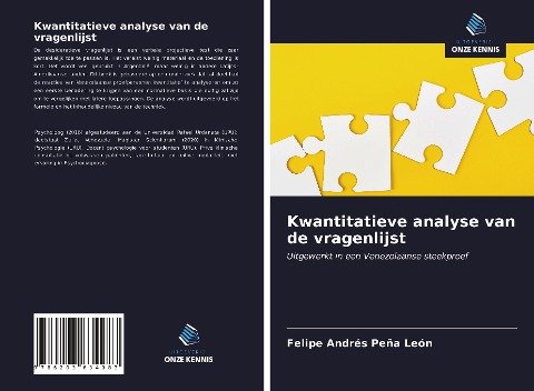 Kwantitatieve analyse van de vragenlijst - Felipe Andrés Peña León