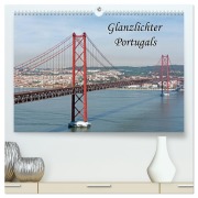 Glanzlichter Portugals (hochwertiger Premium Wandkalender 2026 DIN A2 quer), Kunstdruck in Hochglanz - Hermann Koch