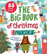 Cover-Bild zum Titel 'The Big Book of Christmas Mazes' von 'Clever Publishing'