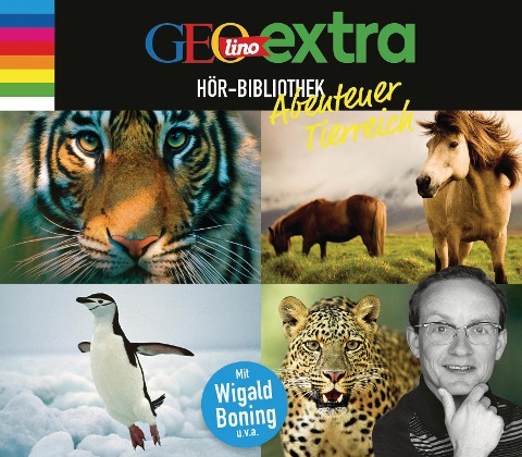 GEOlino extra Hör-Bibliothek - Abenteuer Tierreich - Martin Nusch