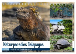 Naturparadies Galapagos - UNESCO Weltkulturerbe (Tischkalender 2026 DIN A5 quer), CALVENDO Monatskalender - Photoemotion. com Photo4emotion. com