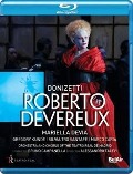 Cover-Bild zum Titel 'Roberto Devereux' von 'Devia/Kunde/Tro Santafe/Campanella/Teatro Real'