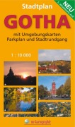 Cover-Bild zum Titel 'Gotha Stadtplan' von ''