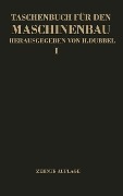 Cover-Bild zum Titel 'Taschenbuch für den Maschinenbau' von ''