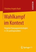 Cover-Bild zum Titel 'Wahlkampf im Kontext' von 'Christina Angela Rauh'