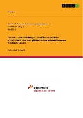 Cover-Bild zum Titel 'Die otium-Vorstellungen des Plinius und die Vorbildfunktion des plinianischen otium für unser heutiges Leben' von ''