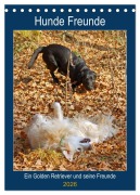 Hunde Freunde (Tischkalender 2026 DIN A5 hoch), CALVENDO Monatskalender - Kattobello Kattobello