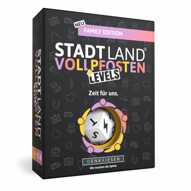 DENKRIESEN - Stadt Land Vollpfosten® Family Edition - "Zeit für uns." | Levels - Denis Görz, Ricardo Barreto