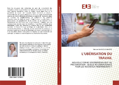 L¿UBÉRISATION DU TRAVAIL - Sabrine Magoga-Sabatier