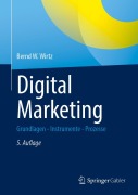 Cover-Bild zum Titel 'Digital Marketing' von 'Bernd W. Wirtz'