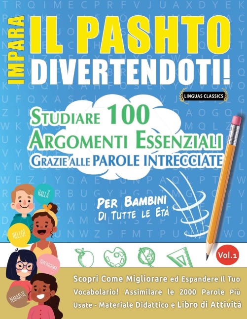IMPARA IL PASHTO DIVERTENDOTI! - PER BAMBINI - Lingua Classics