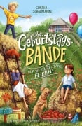 Cover-Bild zum Titel 'Die Geburtstagsbande. Auf die Plätze, fertig, feiern!' von 'Claudia Schaumann'