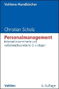Cover-Bild zum Titel 'Personalmanagement' von 'Christian Scholz'