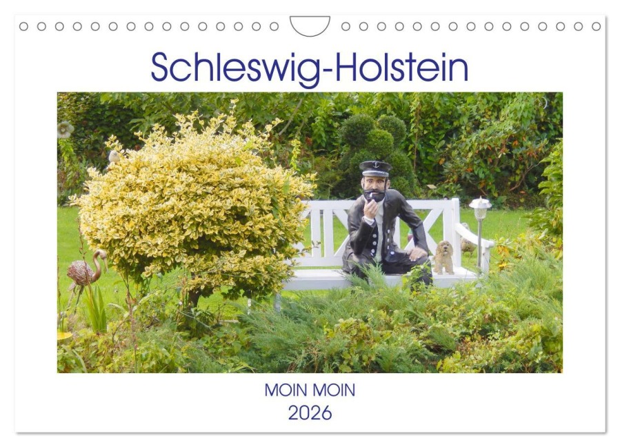 Schleswig-Holstein Moin Moin (Wandkalender 2026 DIN A4 quer), CALVENDO Monatskalender - Martina Busch