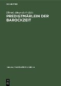 Cover-Bild zum Titel 'Predigtmärlein der Barockzeit' von ''