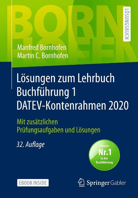 Lösungen zum Lehrbuch Buchführung 1 DATEV-Kontenrahmen 2020 - Manfred Bornhofen, Martin C. Bornhofen