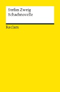 Cover-Bild zum Titel 'Schachnovelle' von 'Stefan Zweig'