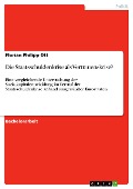 Cover-Bild zum Titel 'Die Staatsschuldenkrise als Vertrauenskrise?' von 'Florian Philipp Ott'