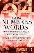 Cover-Bild zum Titel 'From Numbers to Words' von 'Susan Morgan, Tyler R. Harrison, Tom Reichert'