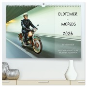 Oldtimer Mopeds - fotografiert von Michael Allmaier (hochwertiger Premium Wandkalender 2026 DIN A2 quer), Kunstdruck in Hochglanz - Michael Allmaier