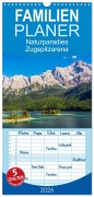 Cover-Bild zum Titel 'Familienplaner 2026 - Naturparadies Zugspitzarena mit 5 Spalten (Wandkalender, 21 x 45 cm) CALVENDO' von 'Sascha Ferrari'