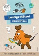 Cover-Bild zum Titel 'Lustige Rätsel mit der Maus. Bunter Rätselblock für Kinder ab 4 Jahren' von 'Pen2nature'