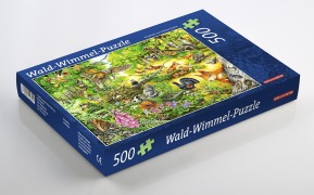 Cover-Bild zum Titel 'Wald-Wimmel-Puzzle' von ''