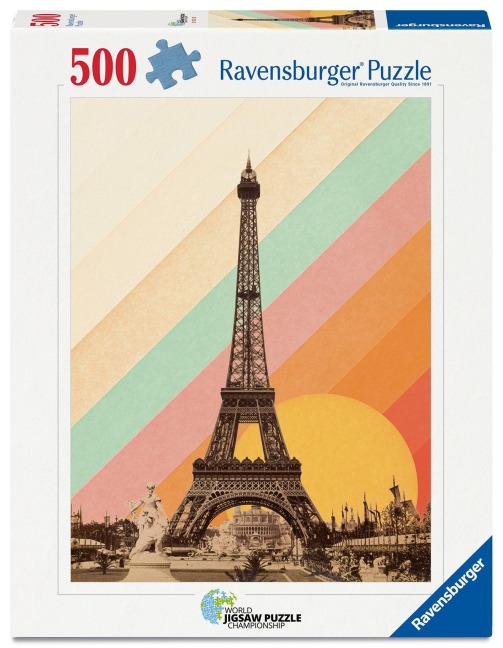 Erwachsenenpuzzle 500 Teile - Pariser Regenbogen - 