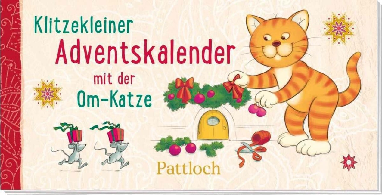 Klitzekleiner Adventskalender mit der Om-Katze - 