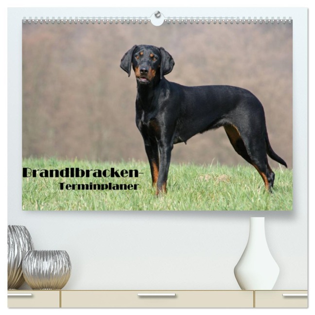 Der Brandlbracken-Terminplaner (hochwertiger Premium Wandkalender 2026 DIN A2 quer), Kunstdruck in Hochglanz - Antje Lindert-Rottke