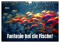 Fantasie bei die Fische! (Wandkalender 2024 DIN A4 quer), CALVENDO Monatskalender - Kerstin Waurick