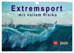 Cover-Bild zum Titel 'Extremsport - mit vollem Risiko (Wandkalender 2026 DIN A4 quer), CALVENDO Monatskalender' von 'Peter Roder'