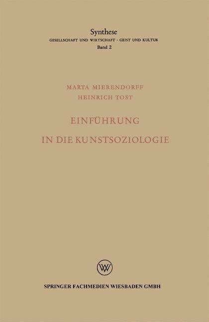 Einführung in die Kunstsoziologie - Marta Mierendorff