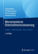 Cover-Bild zum Titel 'Wertorientierte Unternehmenssteuerung' von 'Jürgen Weber, Bernhard Hirsch, Carsten Heineke, Urs Bramsemann'